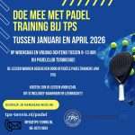 padeltraining tussen januari en april 2026